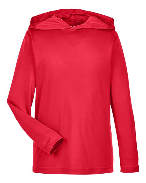 Youth Zone Performance Hooded Long Sleeve T-Shirt