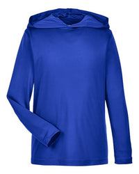 Youth Zone Performance Hooded Long Sleeve T-Shirt