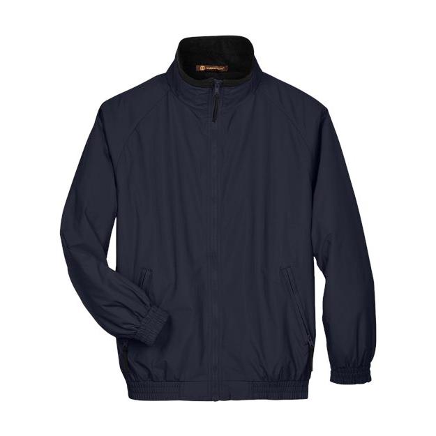 Unisex Fleece Lined Nylon Jacket