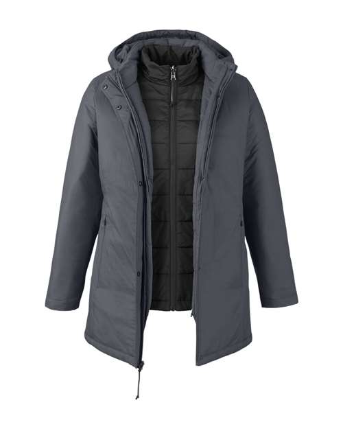 CORE365 - Women's Inspire 3-in-1 Jacket with Insulated Liner
