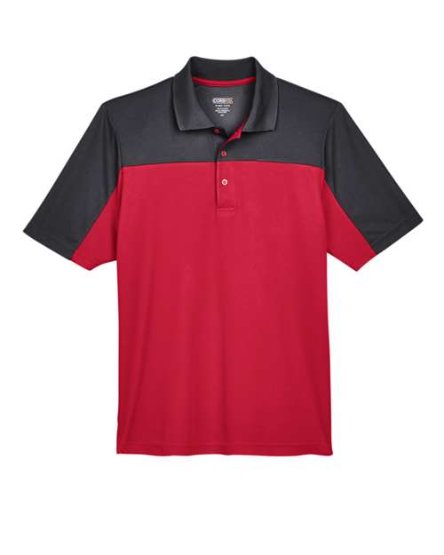 CORE365 - Men' Balance Colourblock Performance Piqué Polo