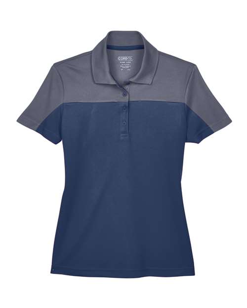 CORE365 - Women's Balance Colourblock Performance Piqué Polo