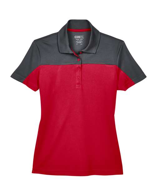 CORE365 - Women's Balance Colourblock Performance Piqué Polo