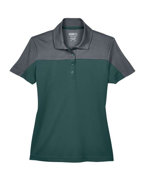 CORE365 - Women's Balance Colourblock Performance Piqué Polo