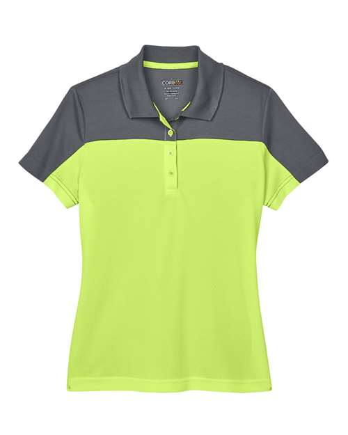 CORE365 - Women's Balance Colourblock Performance Piqué Polo