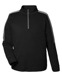 CORE365 - Men' Market Snag Protect Mesh Colourblock Quarter-Zip Pullover