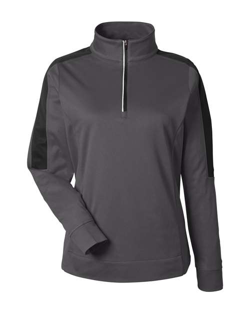 Women's Market Snag Protect Mesh Colourblock Quarter-Zip Pullover