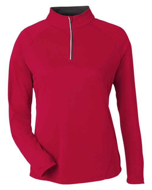 CORE365 - Women's Origin Performance Pique Quarter-Zip Pullover