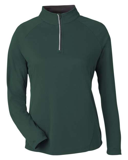 CORE365 - Women's Origin Performance Pique Quarter-Zip Pullover