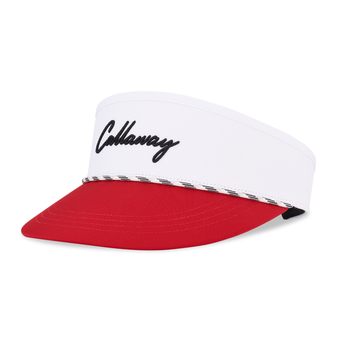 Callaway Birdie Putt Visor - White/Red