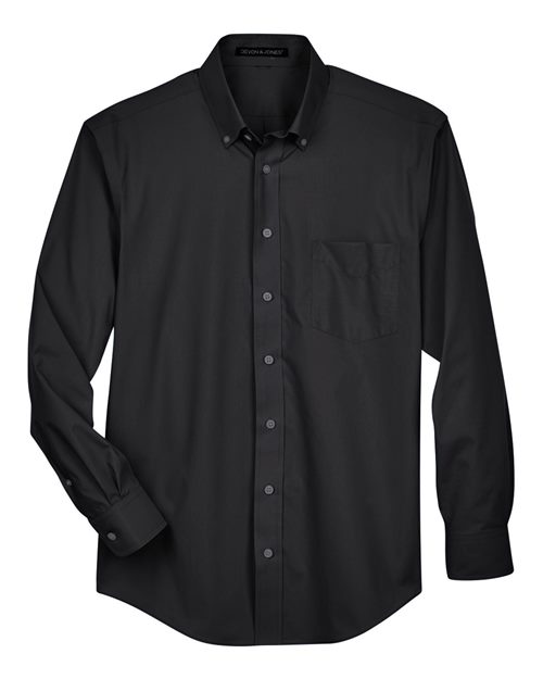 Devon & Jones Men's Crown Collection® Broadcloth Woven Dress Shirt