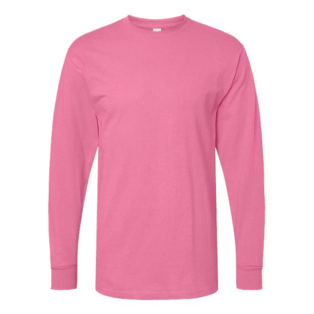 Unisex Gold Soft Touch Long Sleeve T-Shirt