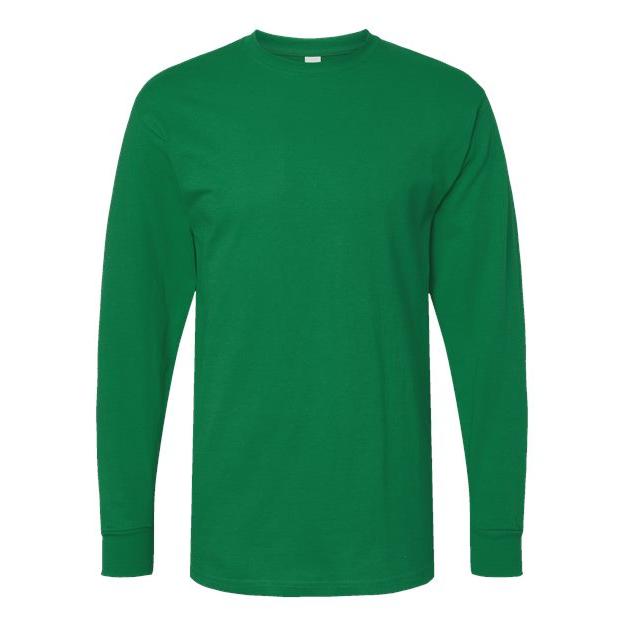 Unisex Gold Soft Touch Long Sleeve T-Shirt