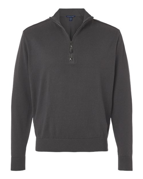 Devon & Jones Men' New Classics Quarter-Zip Sweater