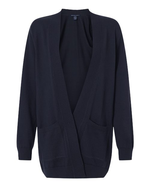 Devon & Jones Women's New Classics Open Cardigan Sweater