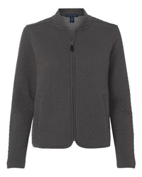 Devon & Jones Women's Berkeley Textured Full-Zip Jacket
