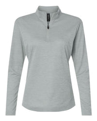 AllPro Women' Pro-Lock Performance Mélange Quarter-Zip Pullover