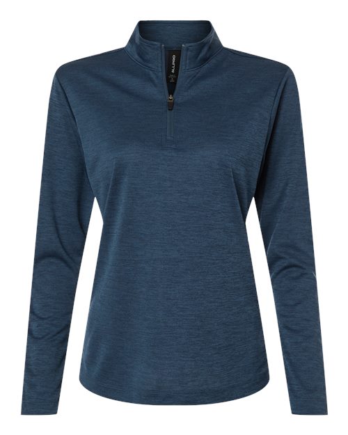 AllPro Women' Pro-Lock Performance Mélange Quarter-Zip Pullover