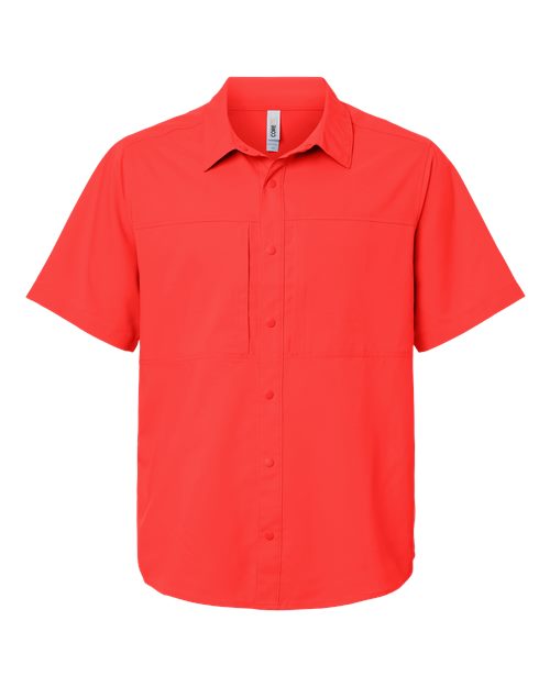CORE365 - Men' UltraUVP Shoreline Short Sleeve Staff Shirt