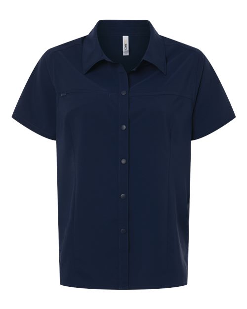 CORE365 - Women's UltraUVP Shoreline Short Sleeve Staff Shirt
