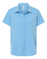 CORE365 - Women's UltraUVP Shoreline Short Sleeve Staff Shirt