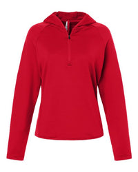 Women's Qualify Quarter-Zip Hooded Pullover