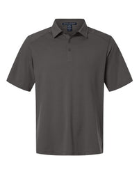 Devon & Jones Men' Seaton Pebble Textured Polo