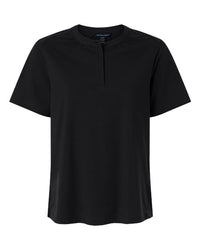 Devon & Jones Women's Seaton Pebble Textured Polo