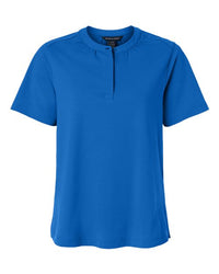 Devon & Jones Women's Seaton Pebble Textured Polo