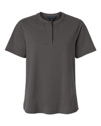 Devon & Jones Women's Seaton Pebble Textured Polo