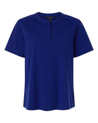 Devon & Jones Women's Seaton Pebble Textured Polo