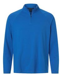 Devon & Jones Men' Seaton Pebble Textured Quarter-Zip Pullover