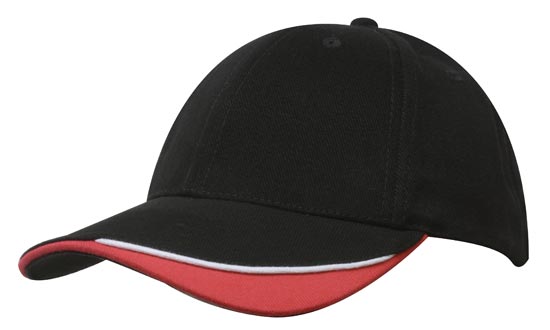 Custom Logo Headwear Canada Brushed Heavy Cotton with Indented Peak