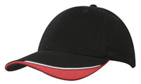 Custom Logo Headwear Canada Brushed Heavy Cotton with Indented Peak