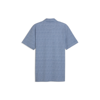 PUMA MATTR Stadium LC Golf Polo - Men's - White Glow-Deep Navy