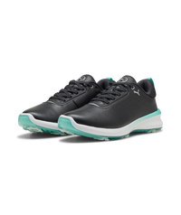 PUMA IGNITE BLAZE 2 Golf Shoes - Women's - Puma Black-Aquatic