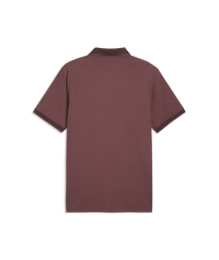 PUMA Modalon Crafted LC Golf Polo - Men's - Rich Cocoa-Puma Black