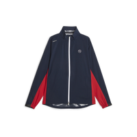 PUMA DRYLBL Rain Golf Jacket - Men's - Navy Blazer-Strong Red