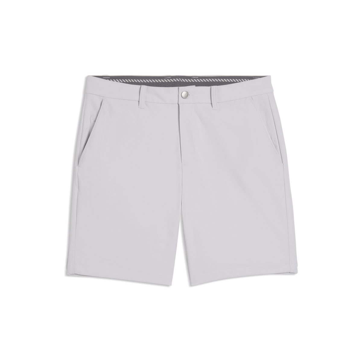 PUMA 101 Premier 8" Golf Shorts - Men's - Platino Gray