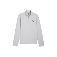 PUMA CLOUDSPUN Tech - Tour Golf 1/4 Zip - Men's - Platino Gray