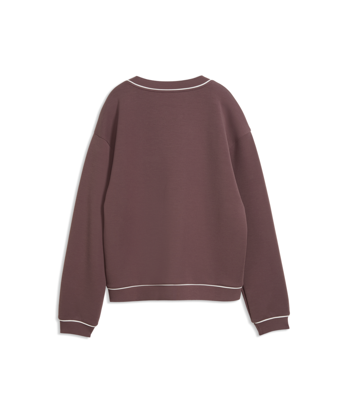 PUMA CLOUDSPUN Fleece V-Neck Golf Sweater - Women's - Rich Cocoa