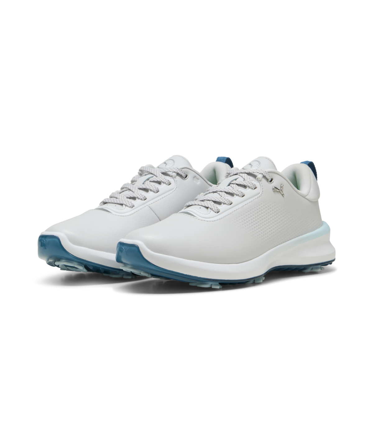 PUMA IGNITE BLAZE 2 Golf Shoes - Women's - Feather Gray-Blue Horizon