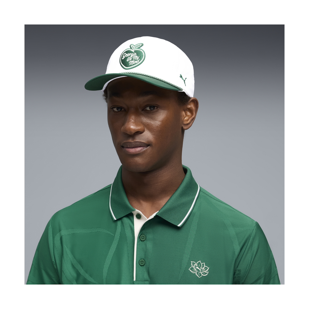 PUMA 30904 Rope Golf Cap - Luso Green