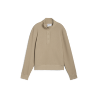 PUMA Boulder 1/2 Snap Pullover Golf Sweater - Women's - Ice Coffee