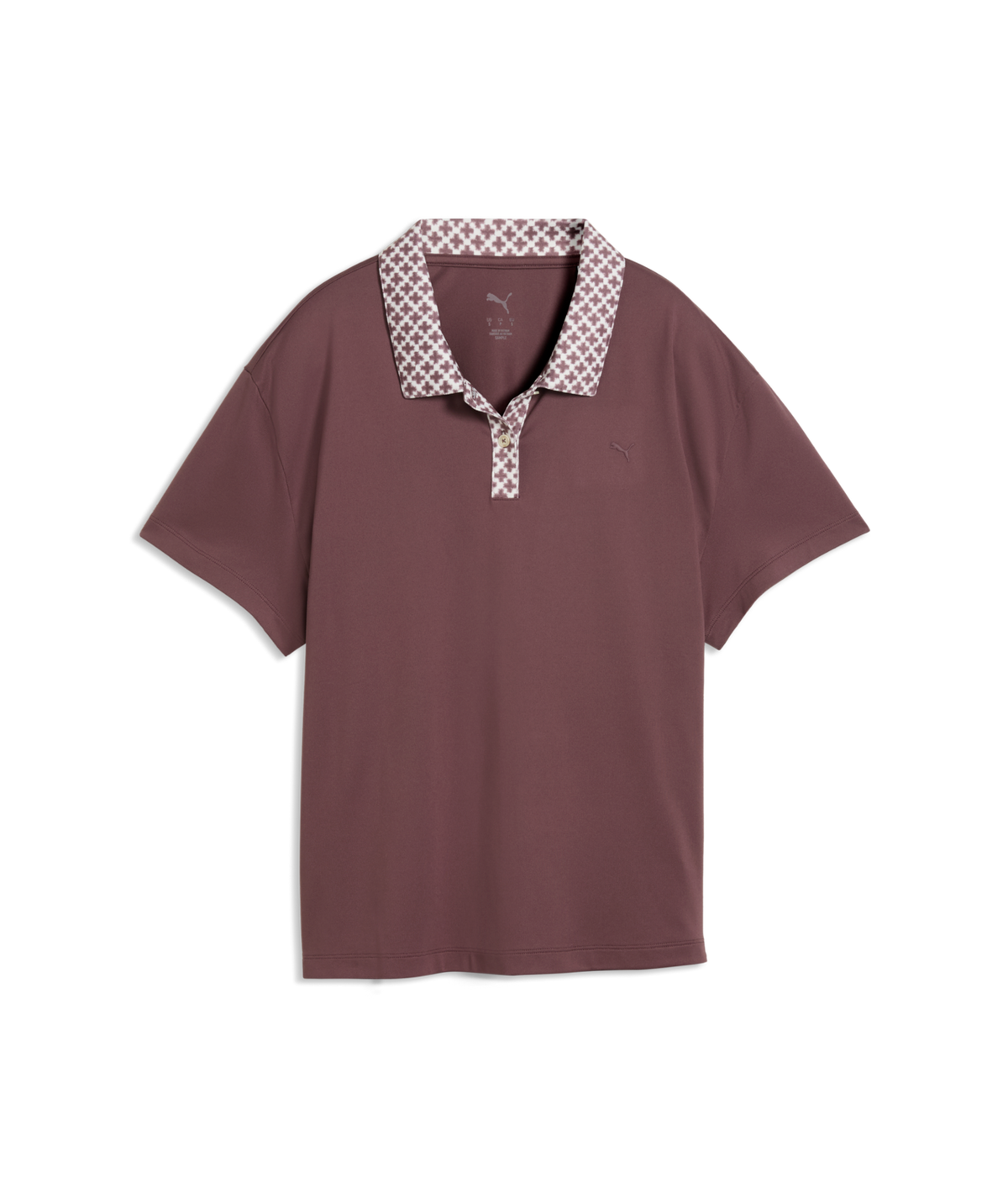 PUMA Ezra Solid Golf Polo - Women's - Rich Cocoa