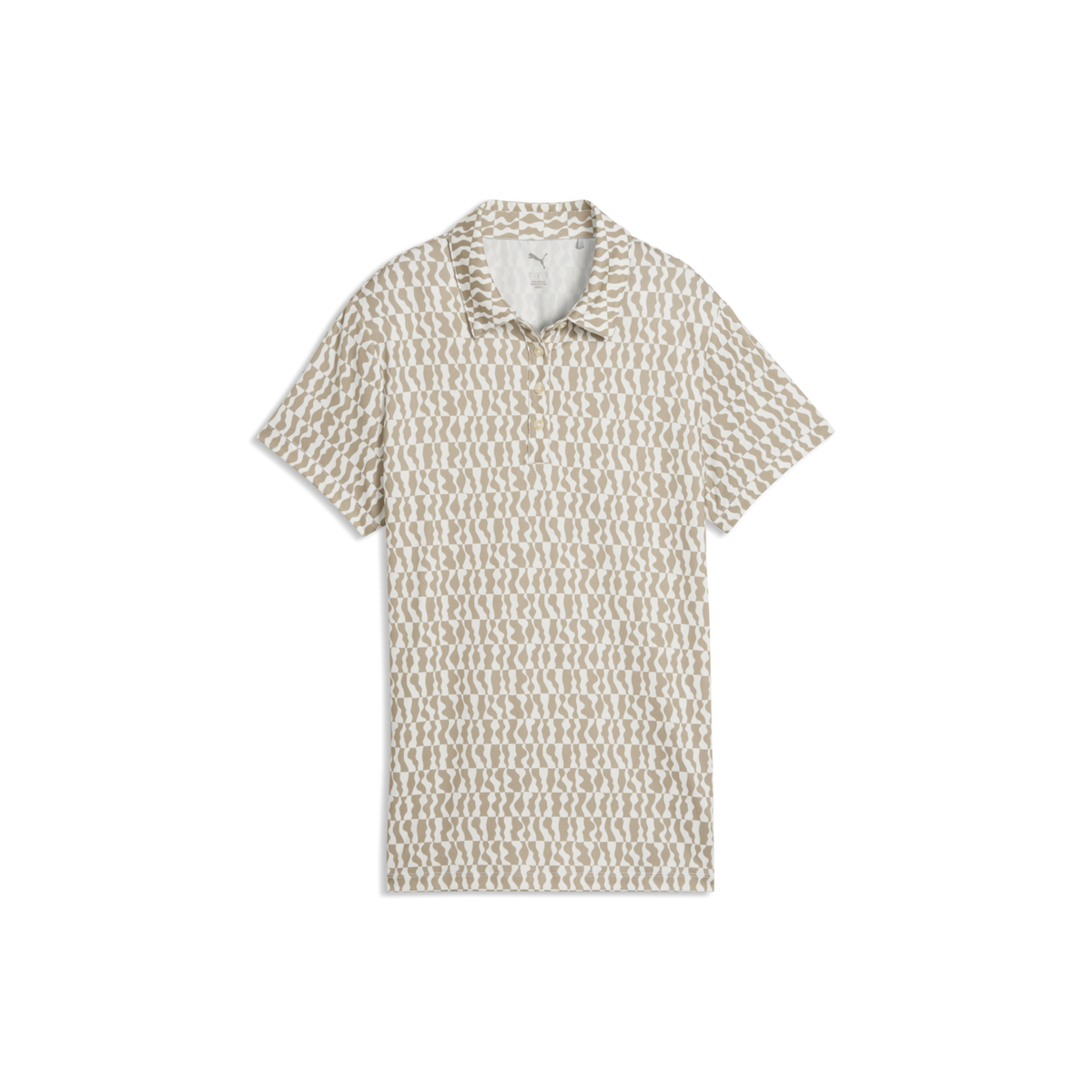 PUMA CLOUDSPUN Wavey Golf Polo - Women's - Ice Coffee