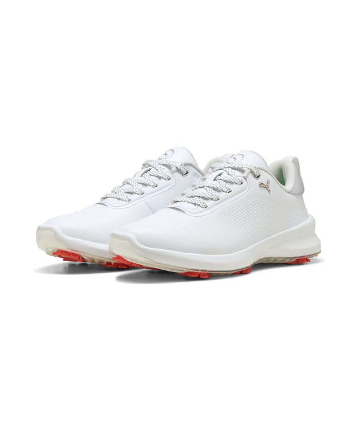 PUMA IGNITE BLAZE 2 Golf Shoes - Women's - Puma White-Peach Frost