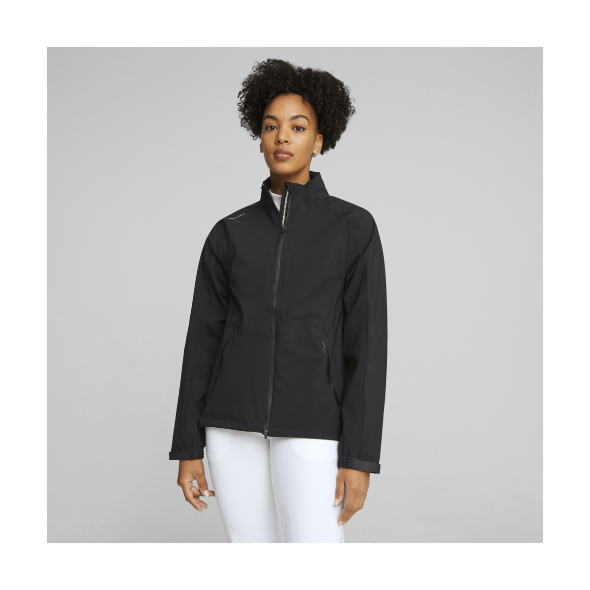 PUMA DRYLBL Rain Golf Jacket - Women's - Puma Black