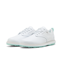 Puma AVANT 2 Spikeless Golf Shoes - Womens - Puma White-Mint Jelly