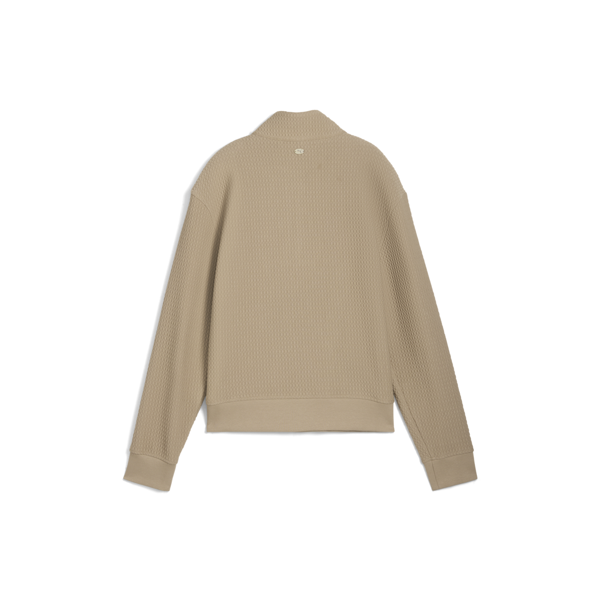 PUMA Boulder 1/2 Snap Pullover Golf Sweater - Women's - Ice Coffee
